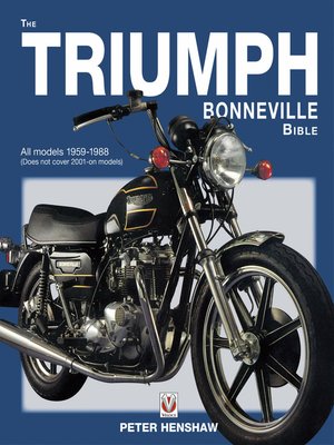 cover image of The Triumph Bonneville Bible (59-88)